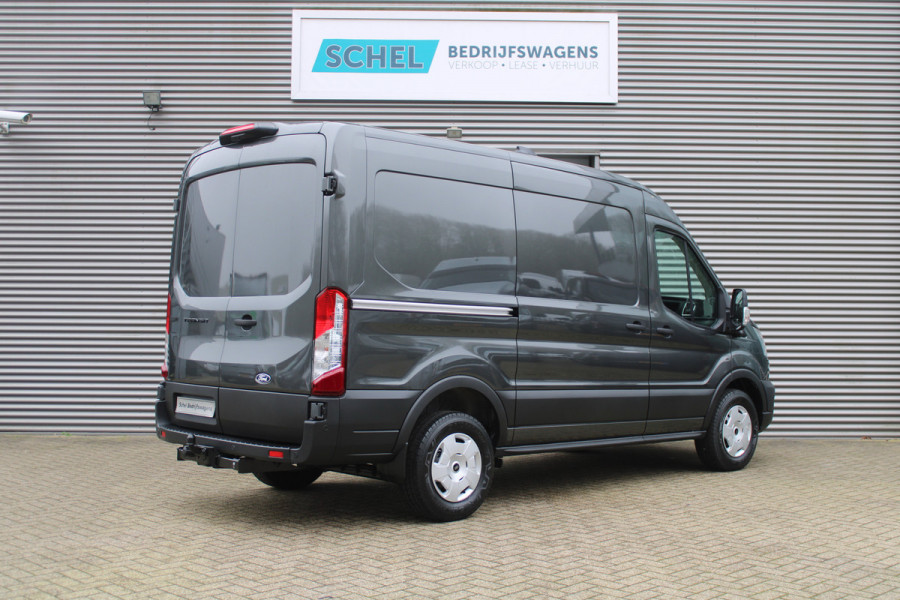 Ford Transit 350 2.0 TDCI L2H2 Trend 130pk - Facelift - 2x Schuifdeur - Adaptive Cruise - Navigatie - Blind Spot - 360 Camera - Stoel - Stuur