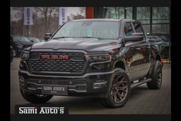 Dodge Ram GEEN MEERPRIJS | 2025 | 6 PERSOONS | HURRICANE 420PK 636 Nm | PRIJS MET LPG EN GARANTIE | DUBBELE CABINE | PICK UP | 5 PERSOONS | DC | GRIJSKENTEKEN | VOORAAD 2217- 2911 | TOP DEAL ! PRIJS ZO ALS OP DE FOTO !!!