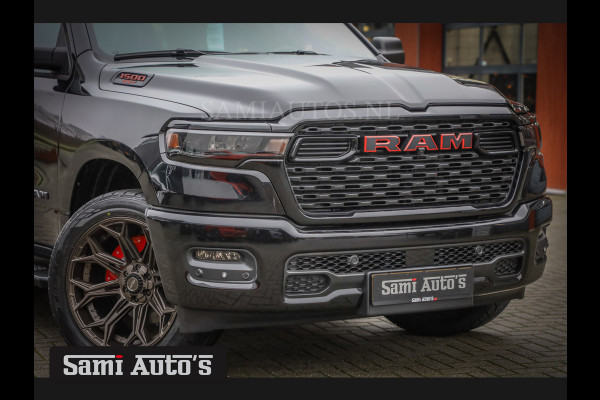 Dodge Ram GEEN MEERPRIJS | 2025 | 6 PERSOONS | HURRICANE 420PK 636 Nm | PRIJS MET LPG EN GARANTIE | DUBBELE CABINE | PICK UP | 5 PERSOONS | DC | GRIJSKENTEKEN | VOORAAD 2217- 2911 | TOP DEAL ! PRIJS ZO ALS OP DE FOTO !!!