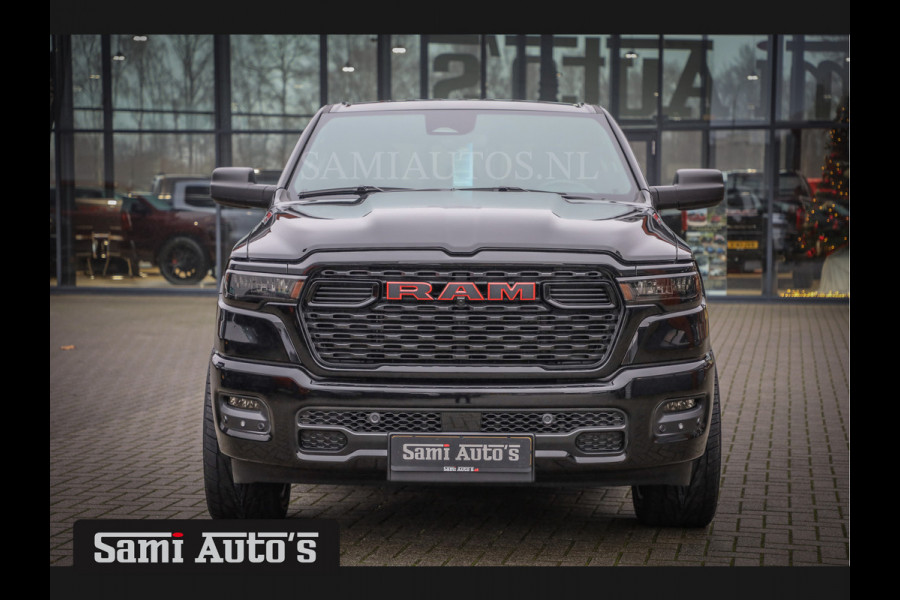 Dodge Ram GEEN MEERPRIJS | 2025 | 6 PERSOONS | HURRICANE 420PK 636 Nm | PRIJS MET LPG EN GARANTIE | DUBBELE CABINE | PICK UP | 5 PERSOONS | DC | GRIJSKENTEKEN | VOORAAD 2217- 2911 | TOP DEAL ! PRIJS ZO ALS OP DE FOTO !!!