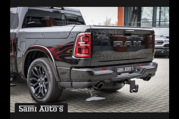 Dodge Ram 1500 LIMITED NIGHT 540PK 706 Nm HIGH OUTPUT | XB9 | MASSAGE | BOM VOL | CREW CAB | DUBBELE CABINE | GRIJSKENTEKEN | DE MEEST LUXUEUZE en BEGEERDE Pick-up VOORRAAD NR 2304 - 8540