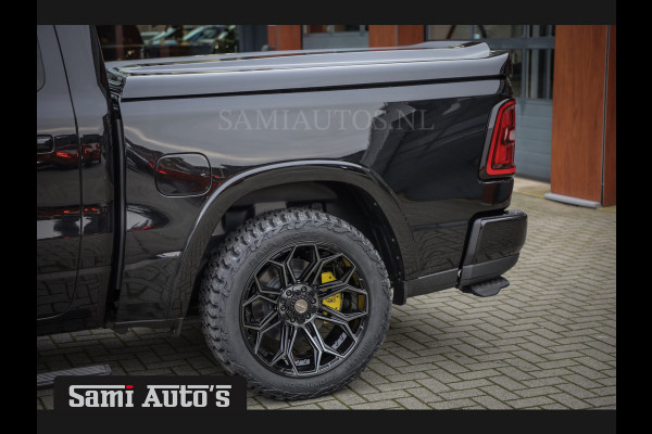 Dodge Ram PREMIUM | BOM VOL | HEAD UP + 14.4 INCH SCHERM | LUCHTVERING | 420PK 636 Nm | PRIJS MET LPG EN COVER EN GARANTIE | DUBBELE CABINE | PICK UP | 5 PERSOONS | DC | GRIJSKENTEKEN | VOORRAAD NR 2284 - 3855