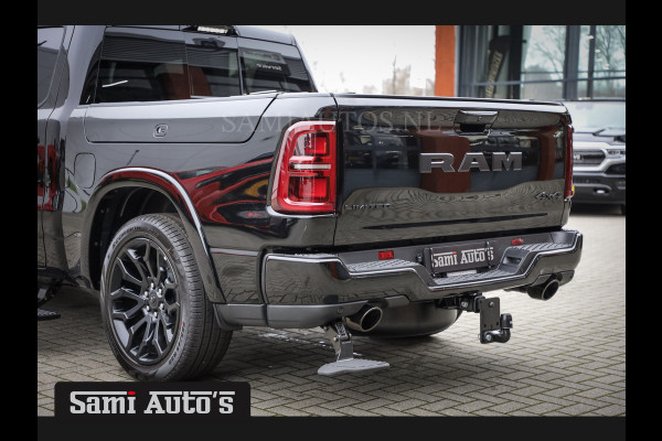 Dodge Ram 1500 LIMITED NIGHT H.O 540PK 706 Nm 2025 | XB9 | MASSAGE | BOM VOL | CREW CAB | DUBBELE CABINE | GRIJSKENTEKEN | DE MEEST LUXUEUZE en BEGEERDE Pick-up | VOORRAAD NR 2357 - 5182