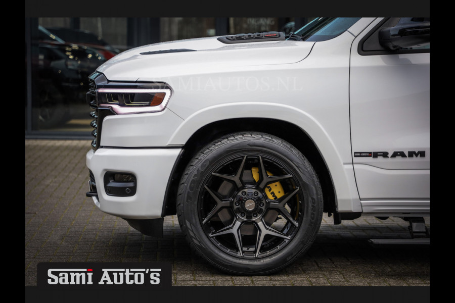 Dodge Ram 1500 LIMITED NIGHT H.O 540PK 706 Nm | XB9 | MASSAGE | BOM VOL | PWD IVORY | CREW CAB | DUBBELE CABINE | GRIJSKENTEKEN | DE MEEST LUXUEUZE en BEGEERDE Pick-up | VOORRAAD NR 2352 - 7649