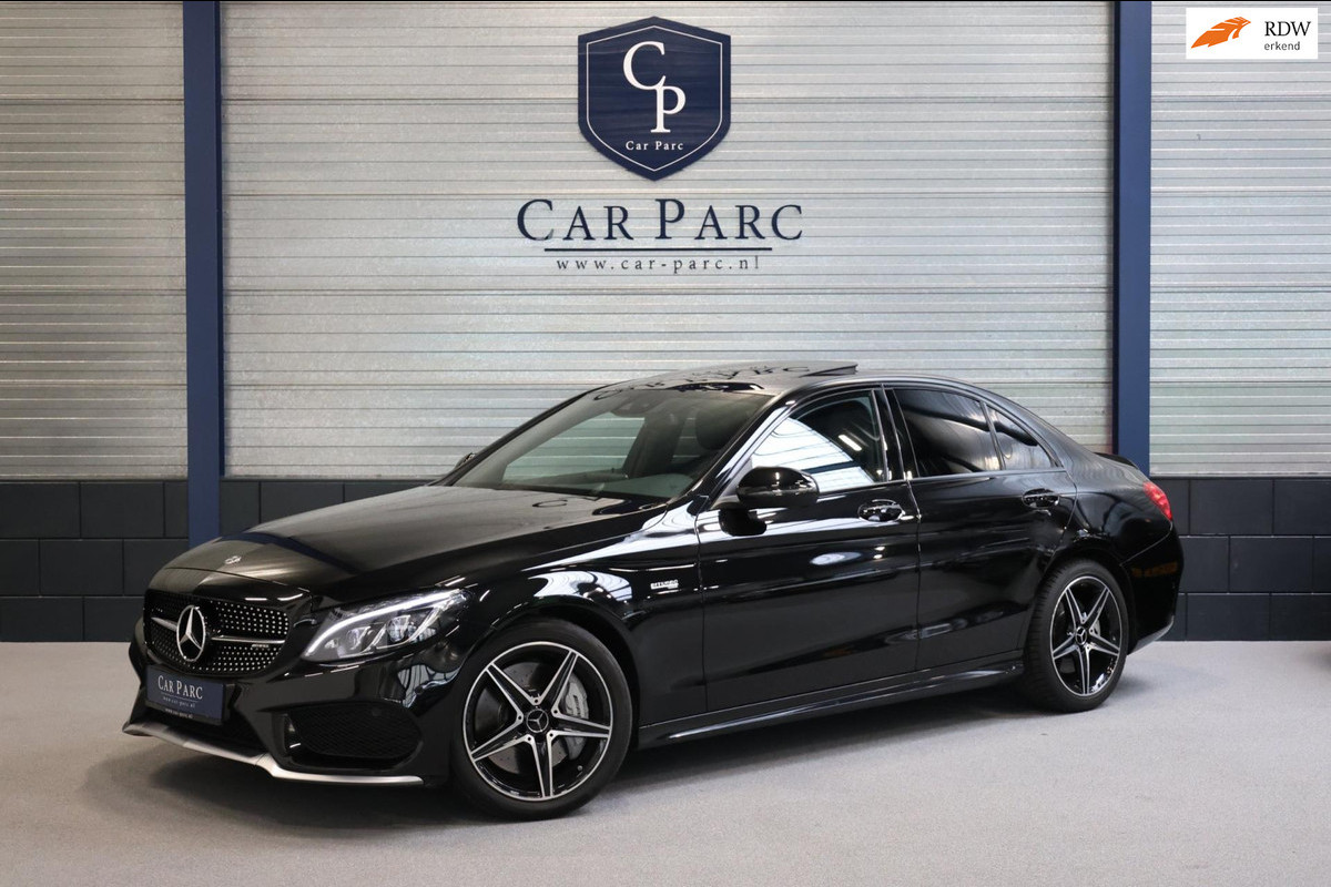 Mercedes-Benz C-Klasse AMG 43 4MATIC BTW/MATRIX+LED/SFEER/SCHUIFDAK/LEER+S.VERWARMING/LMV/CAM/CRUISE/ECC/12 MDN GARANTIE!