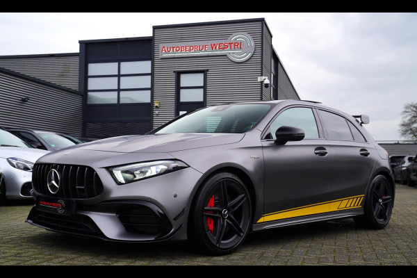 Mercedes-Benz A-Klasse AMG 45 S 4MATIC+ Edition 1 Yellow Edition | Burmester | Panorama | Kuipstoelen | Eventuri Carbon Air intake