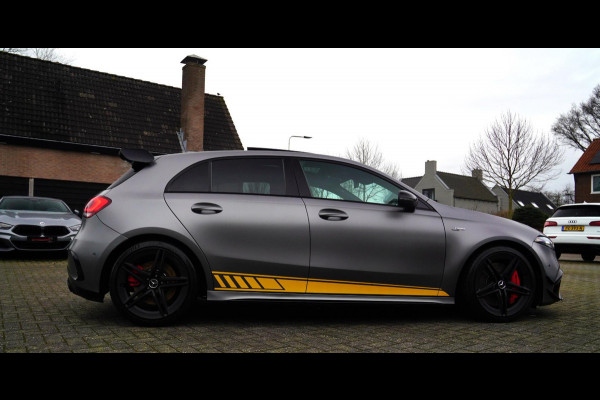 Mercedes-Benz A-Klasse AMG 45 S 4MATIC+ Edition 1 Yellow Edition | Burmester | Panorama | Kuipstoelen | Eventuri Carbon Air intake