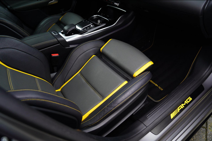 Mercedes-Benz A-Klasse AMG 45 S 4MATIC+ Edition 1 Yellow Edition | Burmester | Panorama | Kuipstoelen | Eventuri Carbon Air intake