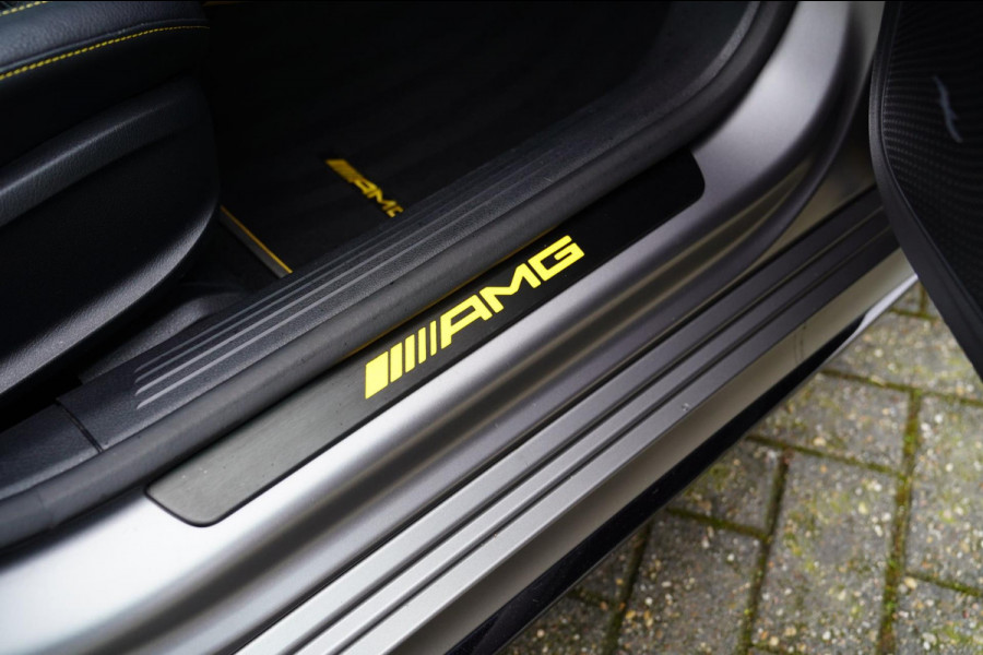 Mercedes-Benz A-Klasse AMG 45 S 4MATIC+ Edition 1 Yellow Edition | Burmester | Panorama | Kuipstoelen | Eventuri Carbon Air intake