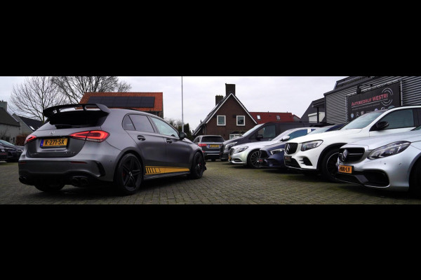 Mercedes-Benz A-Klasse AMG 45 S 4MATIC+ Edition 1 Yellow Edition | Burmester | Panorama | Kuipstoelen | Eventuri Carbon Air intake