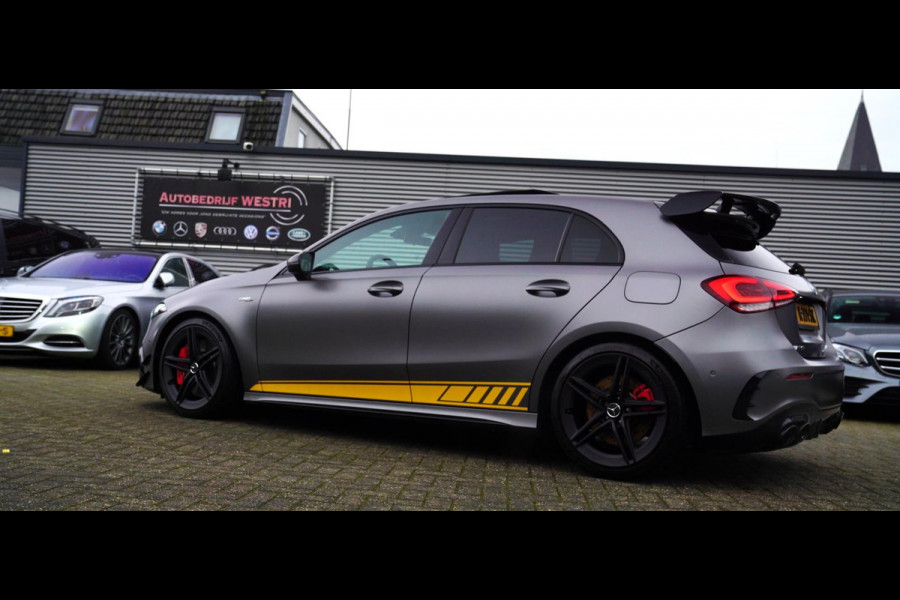 Mercedes-Benz A-Klasse AMG 45 S 4MATIC+ Edition 1 Yellow Edition | Burmester | Panorama | Kuipstoelen | Eventuri Carbon Air intake