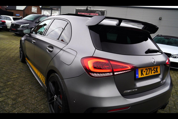 Mercedes-Benz A-Klasse AMG 45 S 4MATIC+ Edition 1 Yellow Edition | Burmester | Panorama | Kuipstoelen | Eventuri Carbon Air intake