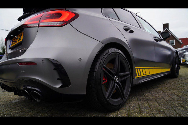 Mercedes-Benz A-Klasse AMG 45 S 4MATIC+ Edition 1 Yellow Edition | Burmester | Panorama | Kuipstoelen | Eventuri Carbon Air intake