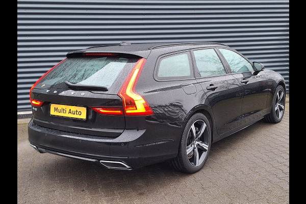 Volvo V90 T8 AWD R-Design Plug In Hybrid PHEV | Trekhaak af Fabriek | Adaptive Cruise | Harman Kardon | Keyless | Alcantara Sportstoelen Memory | Pilot Assist | Camera | DAB |