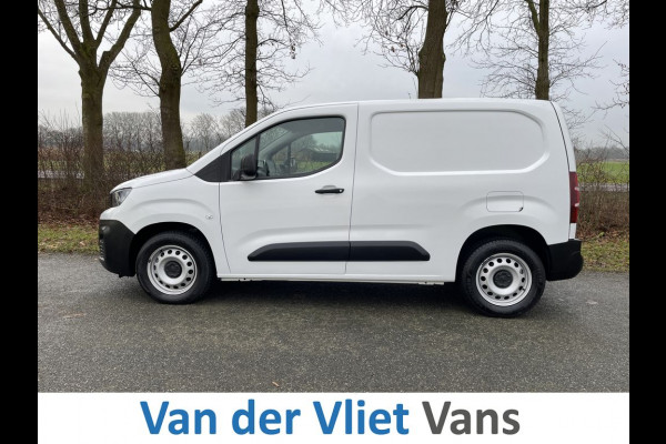 Peugeot Partner 1.5 BlueHDI 102pk E6 3 zitplaatsen BPM Vrij! Lease €210 p/m, Airco, PDC, Carplay, Onderhouds historie aanwezig