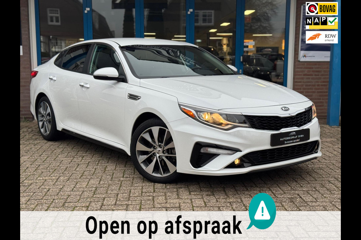 Kia Optima S 2.4 AUT 2019 LEDER CLIMA LM APK NAP Uniek!