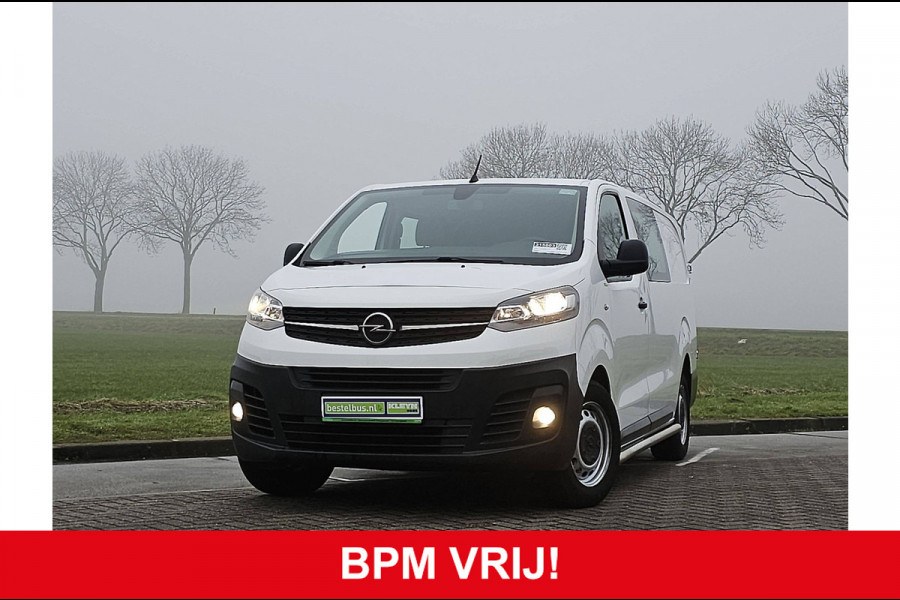 Opel Vivaro 2.0 CDTI L3H1 DC Edition airco, navi, pdc, side bars, trekhaak