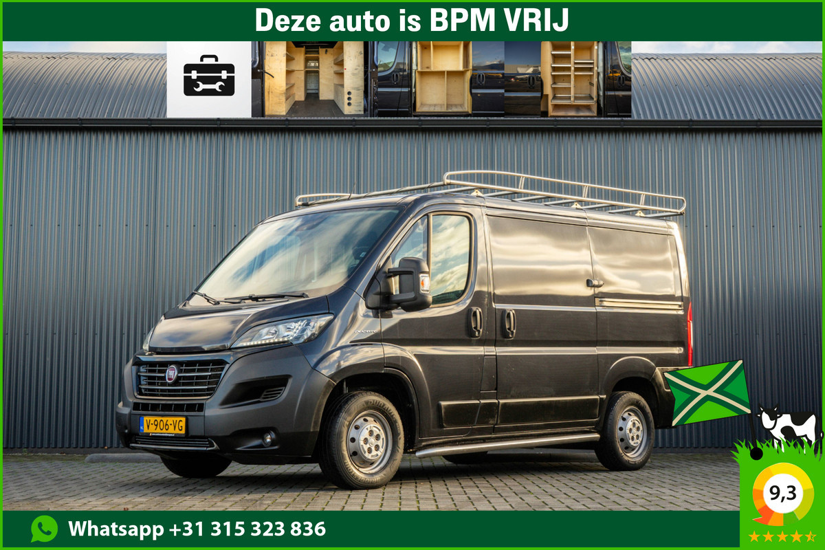 Fiat Ducato 2.3 MultiJet L1H1 | Euro 6 | 131 PK | Cruise | Climate | Camera | Schuifdeur L+R | LED