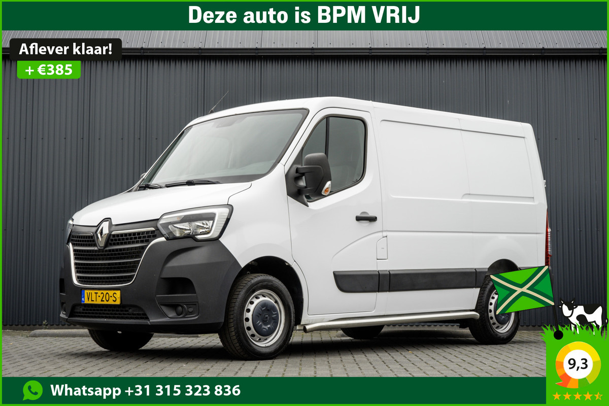 Renault Master 2.3 dCi L1H1 | Euro 6 | 136 PK | Cruise | Airco | Navigatie | LED