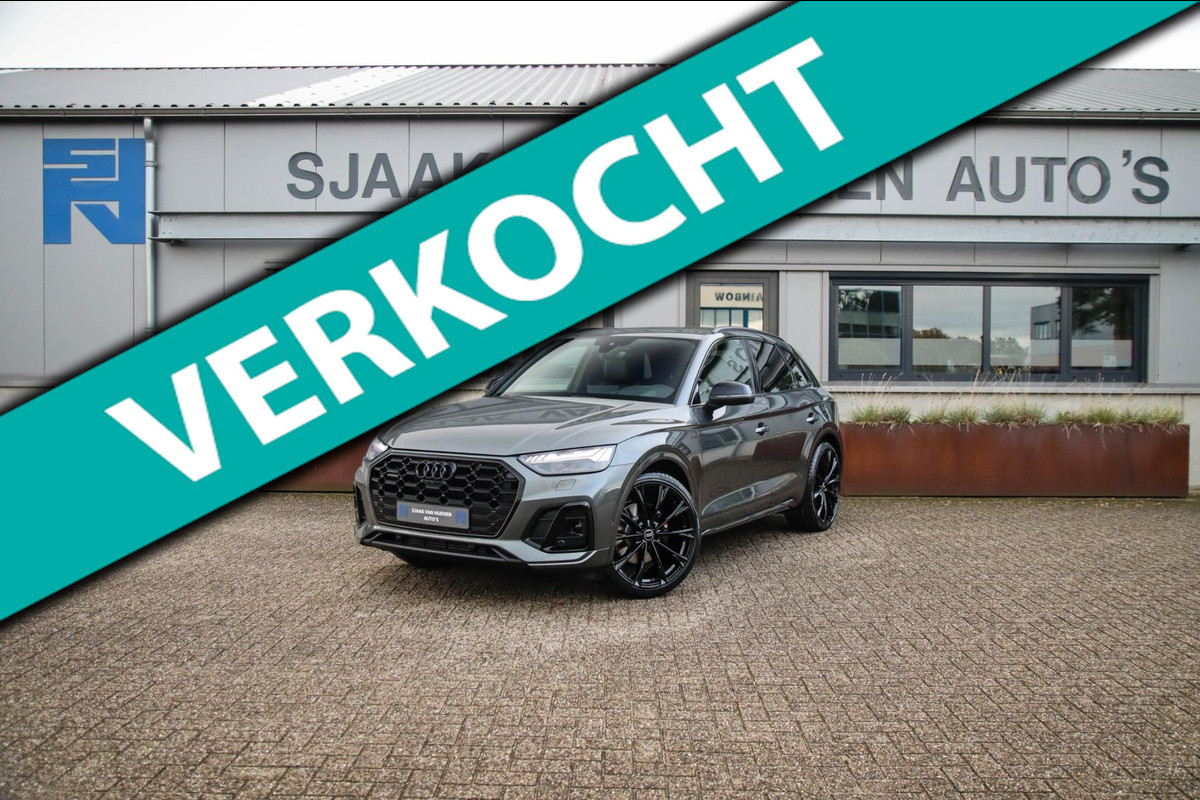 Audi Q5 50 TFSI e Quattro Competition Pro Line S S-Line 299pk Automaat! NIEUW MODEL|Luchtvering|Virtual Cockpit|OLED Matrix|B&O|22