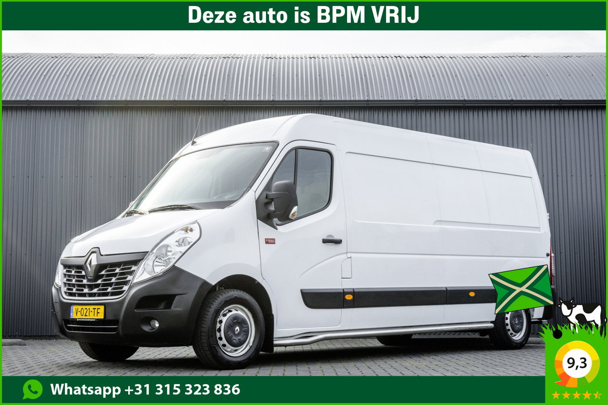 Renault Master 2.3 dCi L3H2 | Volledig onderhouden | 131 PK | Airco | Cruise | Navigatie