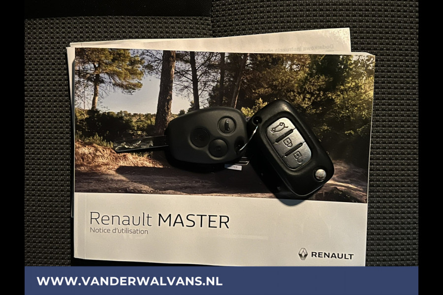 Renault Master 2.3 dCi 180pk L2H2 Euro6 Airco | Camera | Navigatie | LED Android Auto, Cruisecontrol, 2500kg Trekhaak, LM velgen, Parkeersensoren, Bijrijdersbank