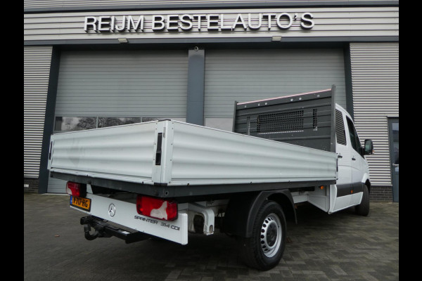 Mercedes-Benz Sprinter 314cdi Euro 6, L3. DC, Dubbel Cabine, Open Laadbak, Pick up, Airco.