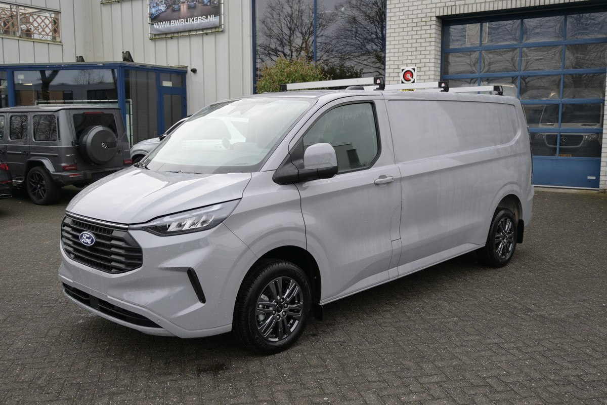 Ford Transit Custom 320L L2 2.0 TDCI 170 pk Limited Dakdragers, Trekhaak 2500 KG, ACC, LED, Navigatie, Camera