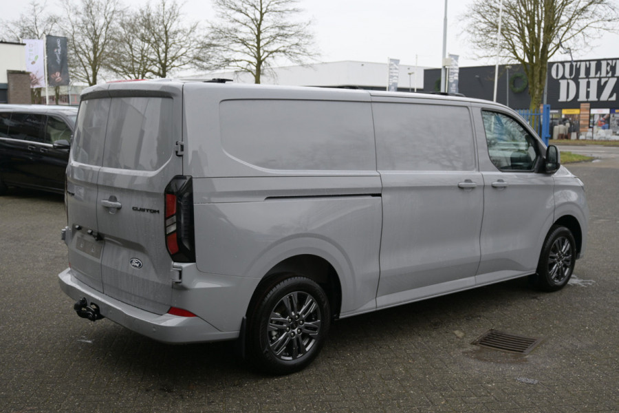 Ford Transit Custom 320L L2 2.0 TDCI 170 pk Limited Dakdragers, Trekhaak 2500 KG, ACC, LED, Navigatie, Camera