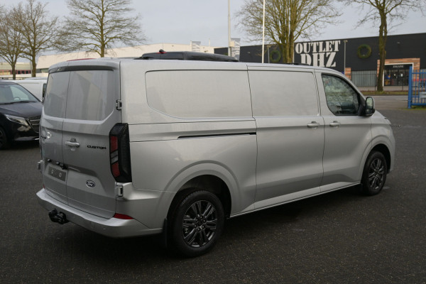 Ford Transit Custom 320L L2 2.0 TDCI 170 pk Limited Dakdragers, Trekhaak 2500 KG, ACC, LED, Navigatie, Camera