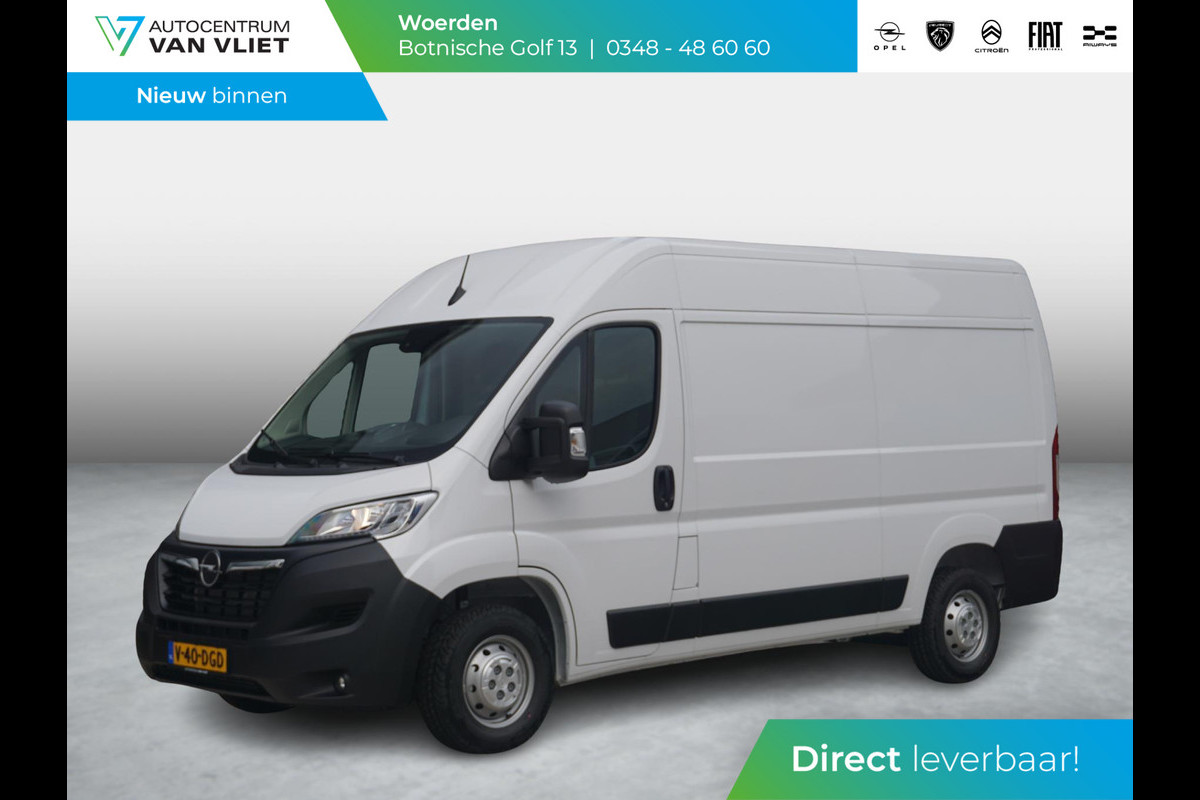 Opel Movano L2H2 120 Pk. | navigatie incl. Apple Carplay | camera | laadruimtebetimmering | Climate Control