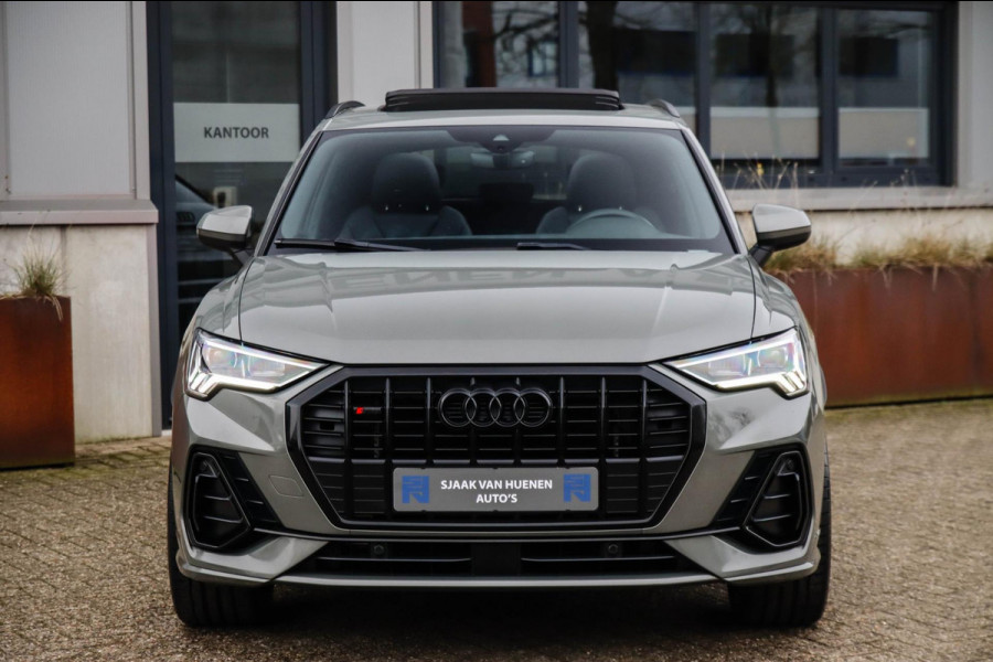 Audi Q3 35 TFSI 1.5TFSI S Line Pro Line S 150pk S-Tronic! Panoramadak|Virtual Cockpit|LED Matrix|Leder|B&O|Black|21inch|Trekhaak