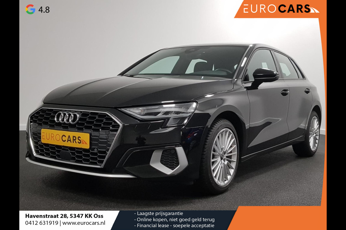 Audi A3 Sportback 30 TFSI S-tronic Advanced Navigatie Climate Control Adaptive Cruise Control DAB Led Electrisch bedienbare achterklep Elektrisch verstelbare stoel Virtual Cockpit