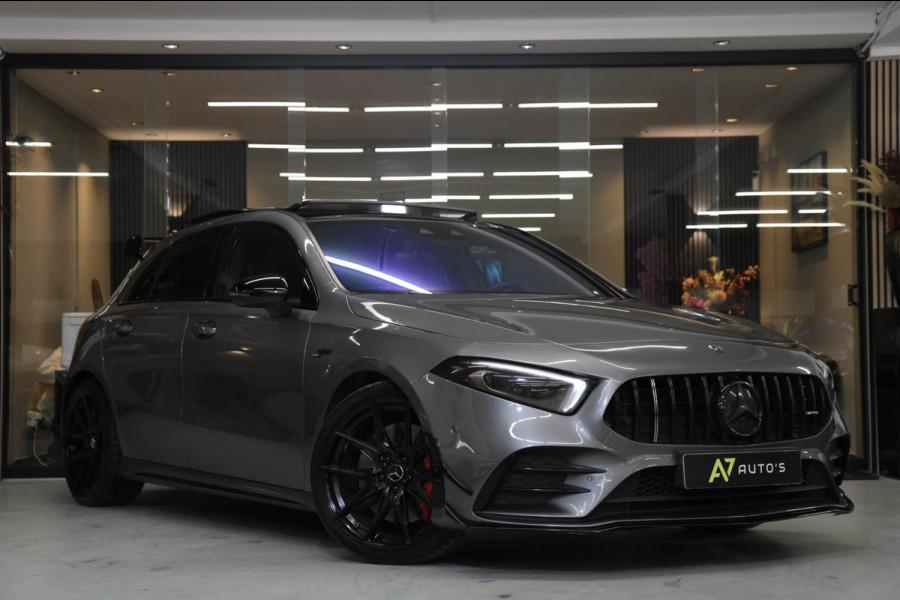 Mercedes-Benz A-Klasse AMG 35 4MATIC PANO/HUD/LANEASSIST/BURM/MEMORYST/BLINDESPOT/BOMVOL