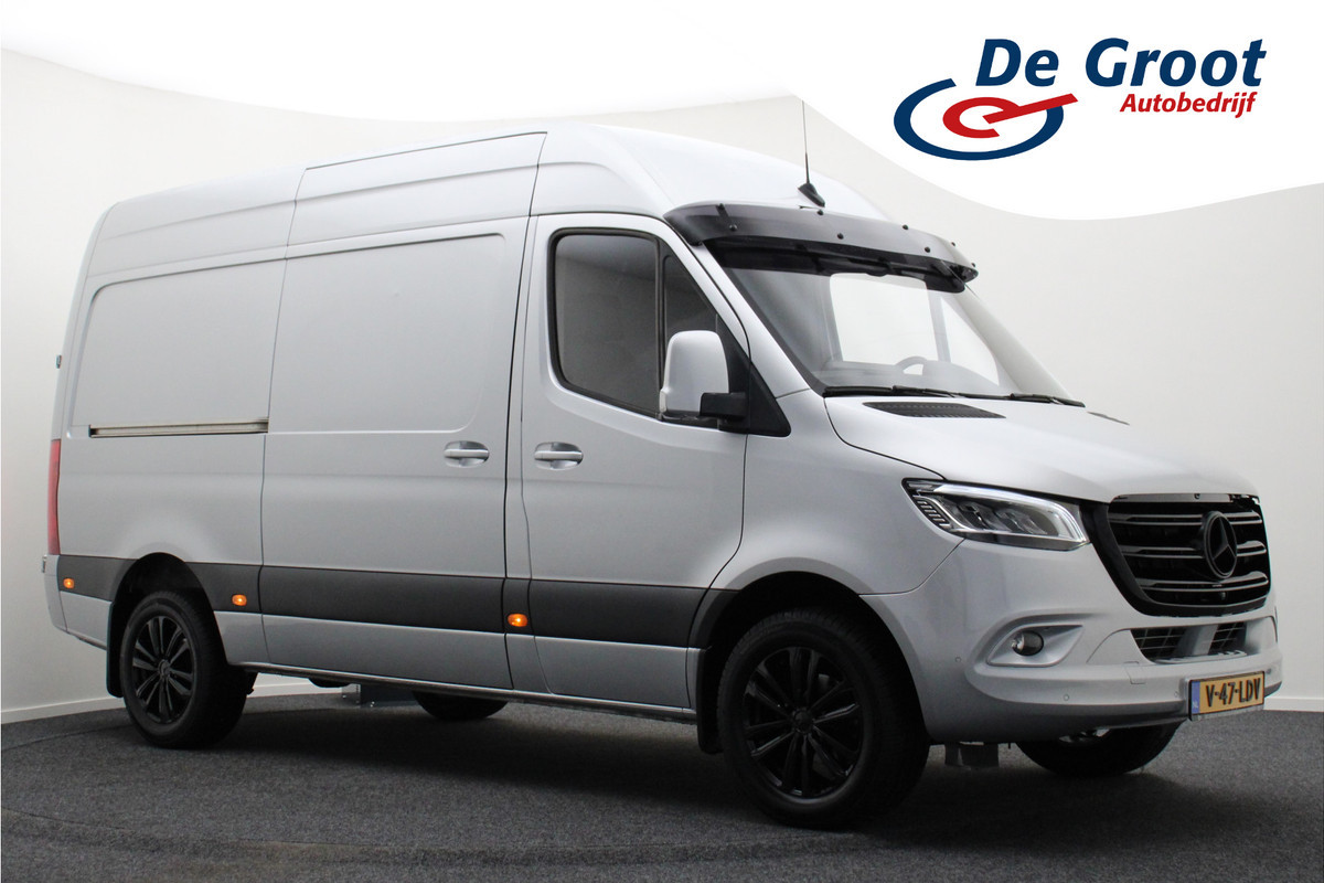 Mercedes-Benz Sprinter 319 V6 3.0 CDI L2H2 Automaat LED, Luchtgev. Stoelen, 360° Camera, Navigatie, Apple CarPlay, PDC, 18''