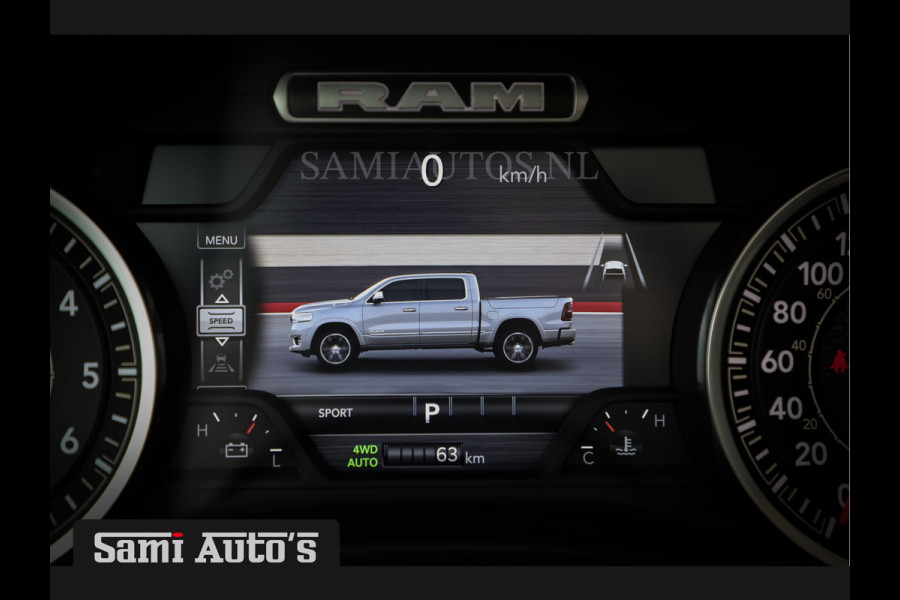 Dodge Ram 2025 LARAMIE SPORT HURRICANE 420PK 636 Nm | PRIJS MET LPG EN COVER EN GARANTIE | DUBBELE CABINE | PICK UP | 5 PERSOONS | DC | GRIJSKENTEKEN | Velvet Red Pearl VOORAAD 2218 - 3854