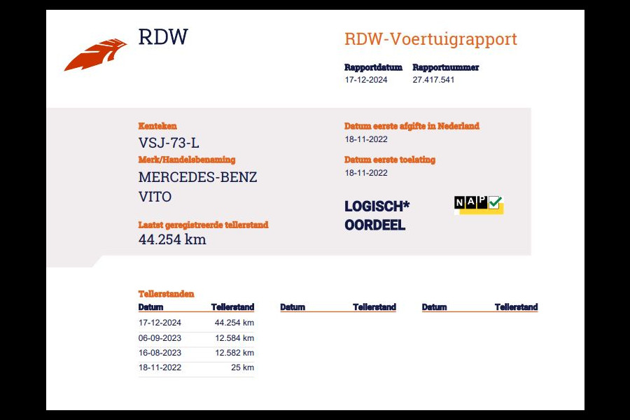 Mercedes-Benz Vito 114 CDI 9 Traps Automaat - L2 Lang DC 5 pers. - A.Deuren - LED - Apple Carplay