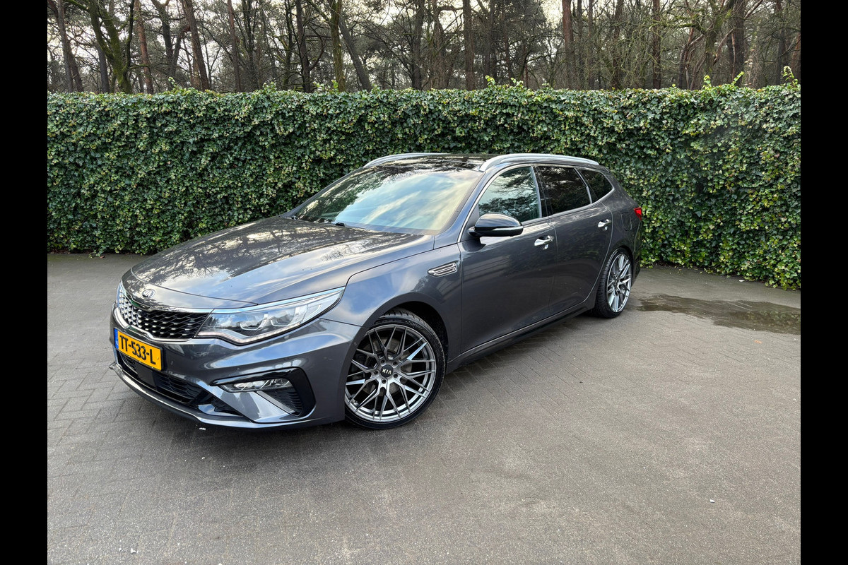 Kia Optima Sportswagon 1.6 T-GDI GT-Line | BOMVOL | Leder | Pano | Elektr stoelen | LED Adaptief | 360Camera