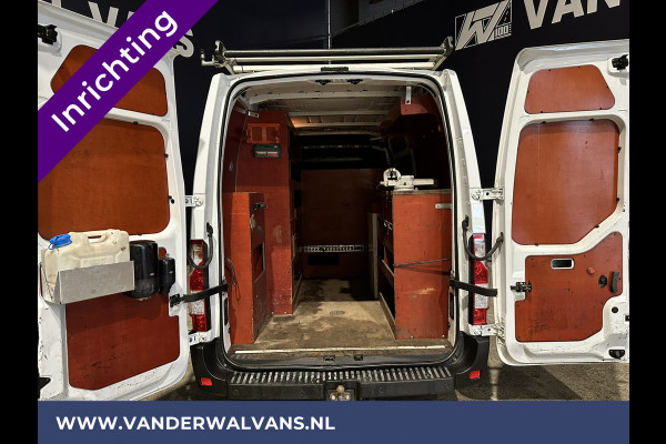 Opel Movano 2.3 CDTI 146pk L2H2 inrichting Euro6 Airco | Omvormer | Navigatie | Camera | Cruisecontrol, Imperiaal, Trekhaak, Parkeersensoren, Bijrijdersbank