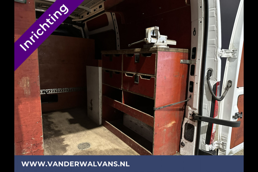 Opel Movano 2.3 CDTI 146pk L2H2 inrichting Euro6 Airco | Omvormer | Navigatie | Camera | Cruisecontrol, Imperiaal, Trekhaak, Parkeersensoren, Bijrijdersbank