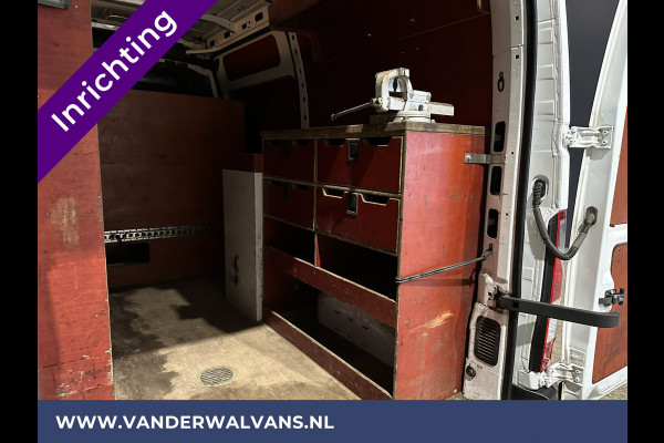 Opel Movano 2.3 CDTI 146pk L2H2 inrichting Euro6 Airco | Omvormer | Navigatie | Camera | Cruisecontrol, Imperiaal, Trekhaak, Parkeersensoren, Bijrijdersbank