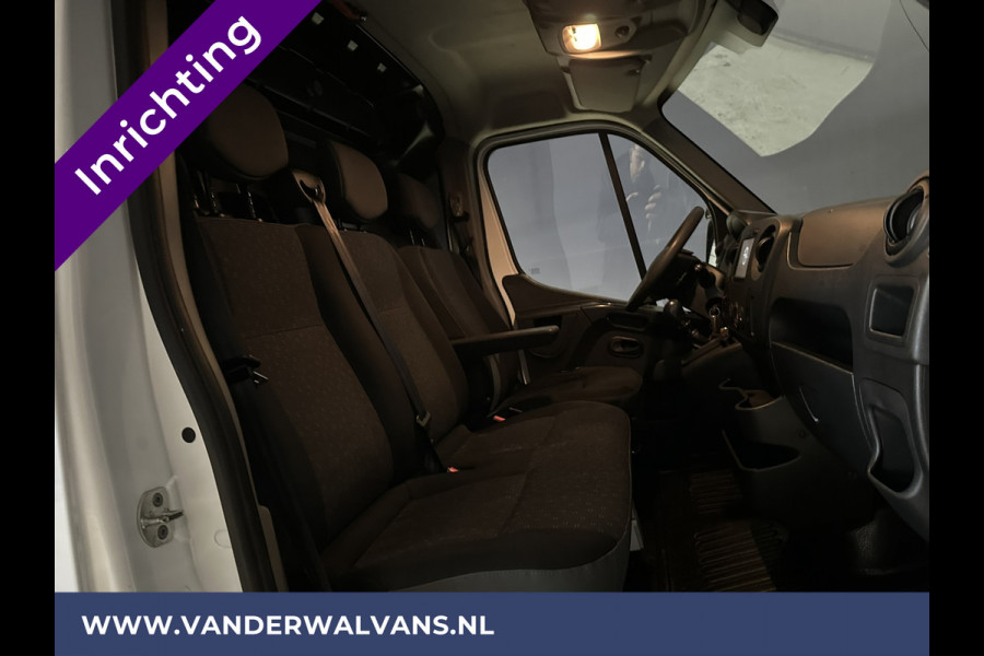 Opel Movano 2.3 CDTI 146pk L2H2 inrichting Euro6 Airco | Omvormer | Navigatie | Camera | Cruisecontrol, Imperiaal, Trekhaak, Parkeersensoren, Bijrijdersbank