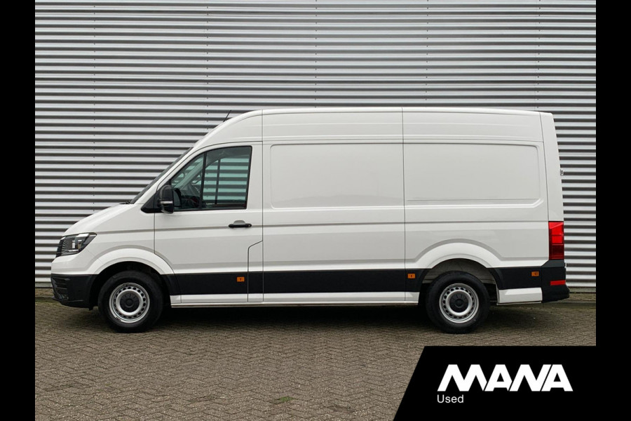 Volkswagen Crafter 35 3.180 180pk Automaat TDI L3H3 Highline Adaptive-Cruise 360Sensoren Camera Airco Verwarmde-Stoel/Voorruit/Spiegel CarPlay Trek