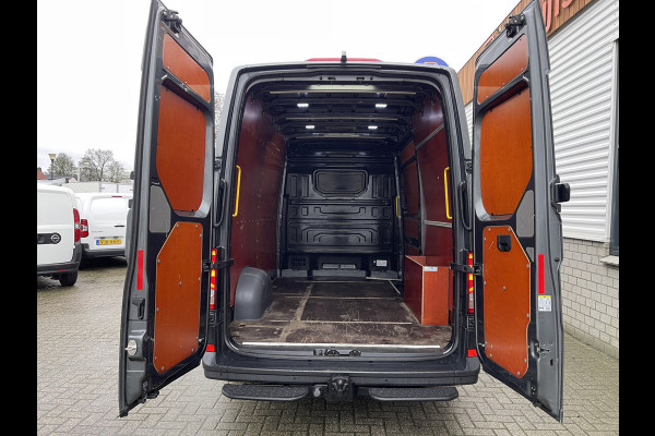 MAN TGE 35 2.0 Standaard Hoog L2H2 177pk automaat / vaste prijs rijklaar € 29.950 ex btw / lichtmetalen velgen / pdc rondom / airco / cruise / donker grijs metallic / trekhaak 3000 kg