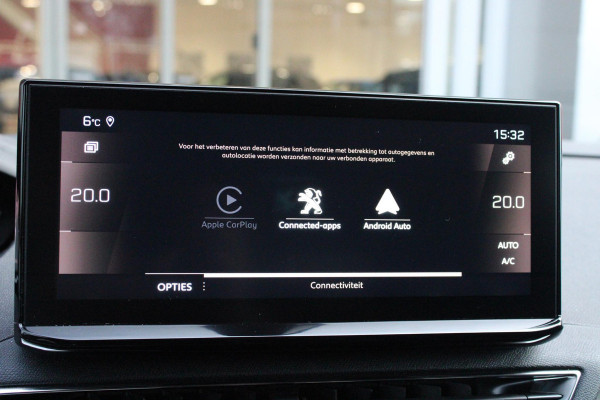 Peugeot 3008 1.2 130PK AUTOMAAT GT | NAVIGATIE | APPLE CARPLAY/ANDROID AUTO | STOEL VERWARMING | ELEKTRISCHE ACHTERKLEP | FULL LED KOPLAMPEN | DODEHOEK DETECTIE | CLIMATE CONTROL | BLACK PACK | ADAPTIVE CRUISE CONTROL | DAB+ RADIO |