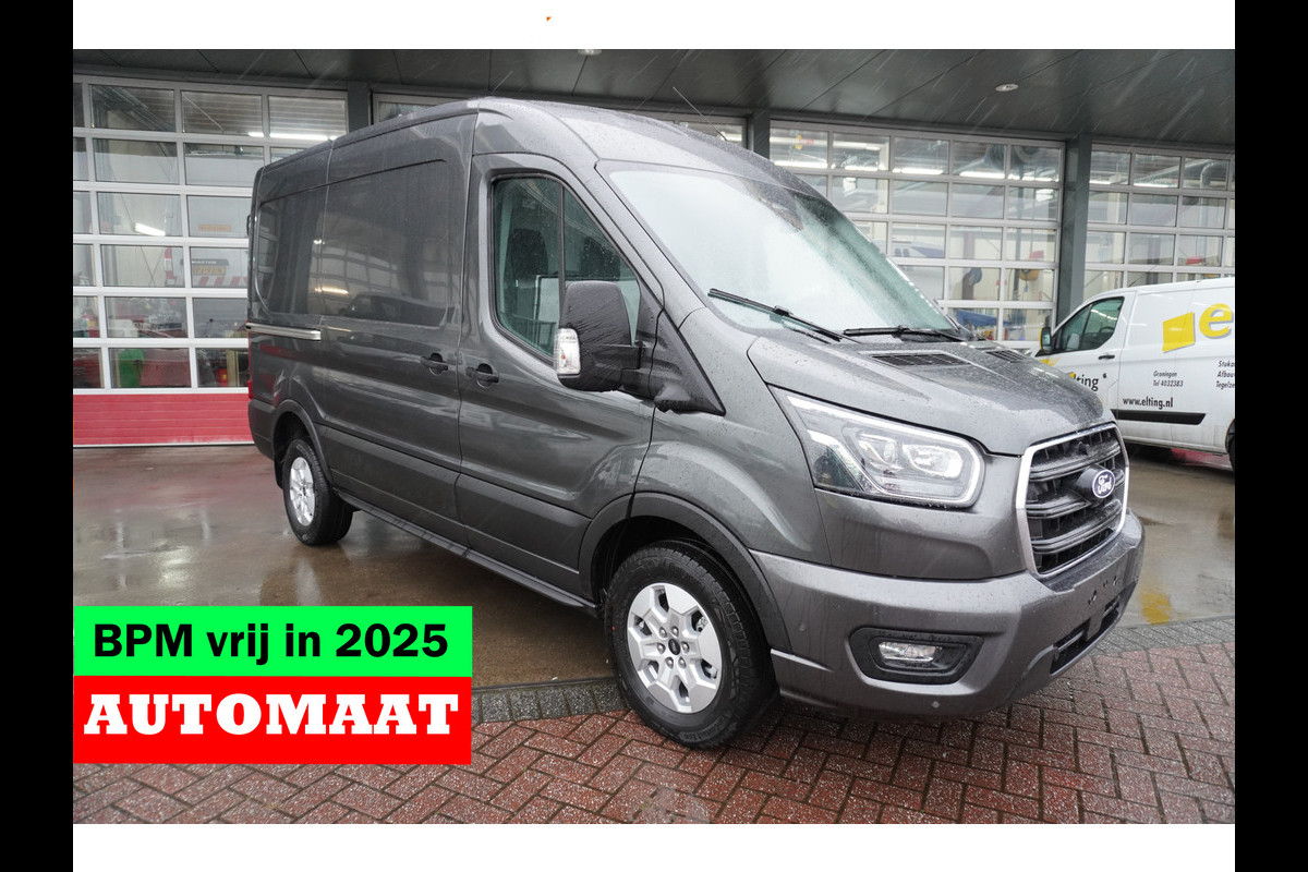 Ford Transit 350M 2.0 TDCI 165PK L2H2 Limited Automaat Nr. V109 |Airco | Adap.Cruise | Navi | 360 Camera