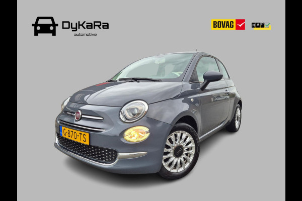 Fiat 500 1.2 Lounge Navi, Cruise, NAP, 1e eig