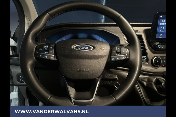 Ford Transit Custom 2.0 TDCI 131pk L2H1 Euro6 Airco | Apple Carplay | LED | 2800kg Trekvermogen Android Auto, Cruisecontrol, Stoelverwarming, Verwarmde voorruit, Parkeersensoren, Bijrijdersbank