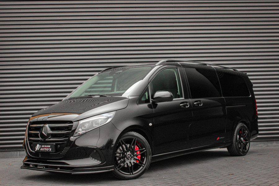 Mercedes-Benz Vito 119 CDI L3 SPORT DUBBEL CABINE / DC / BPM VRIJ / FULL BLACK / 2X SCHUIFDEUREN / AMG / VERLAAGD / APPLE CARPLAY