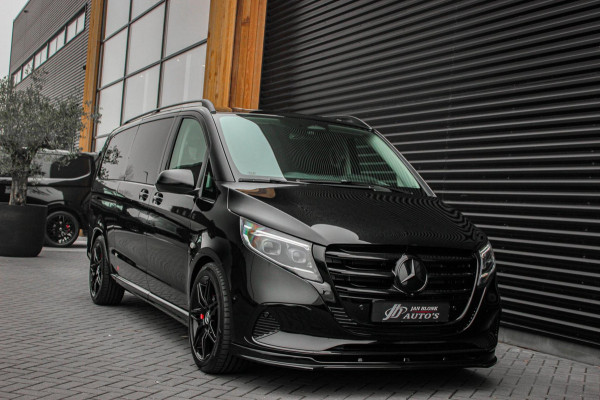 Mercedes-Benz Vito 119 CDI L3 SPORT DUBBEL CABINE / DC / BPM VRIJ / FULL BLACK / 2X SCHUIFDEUREN / AMG / VERLAAGD / APPLE CARPLAY